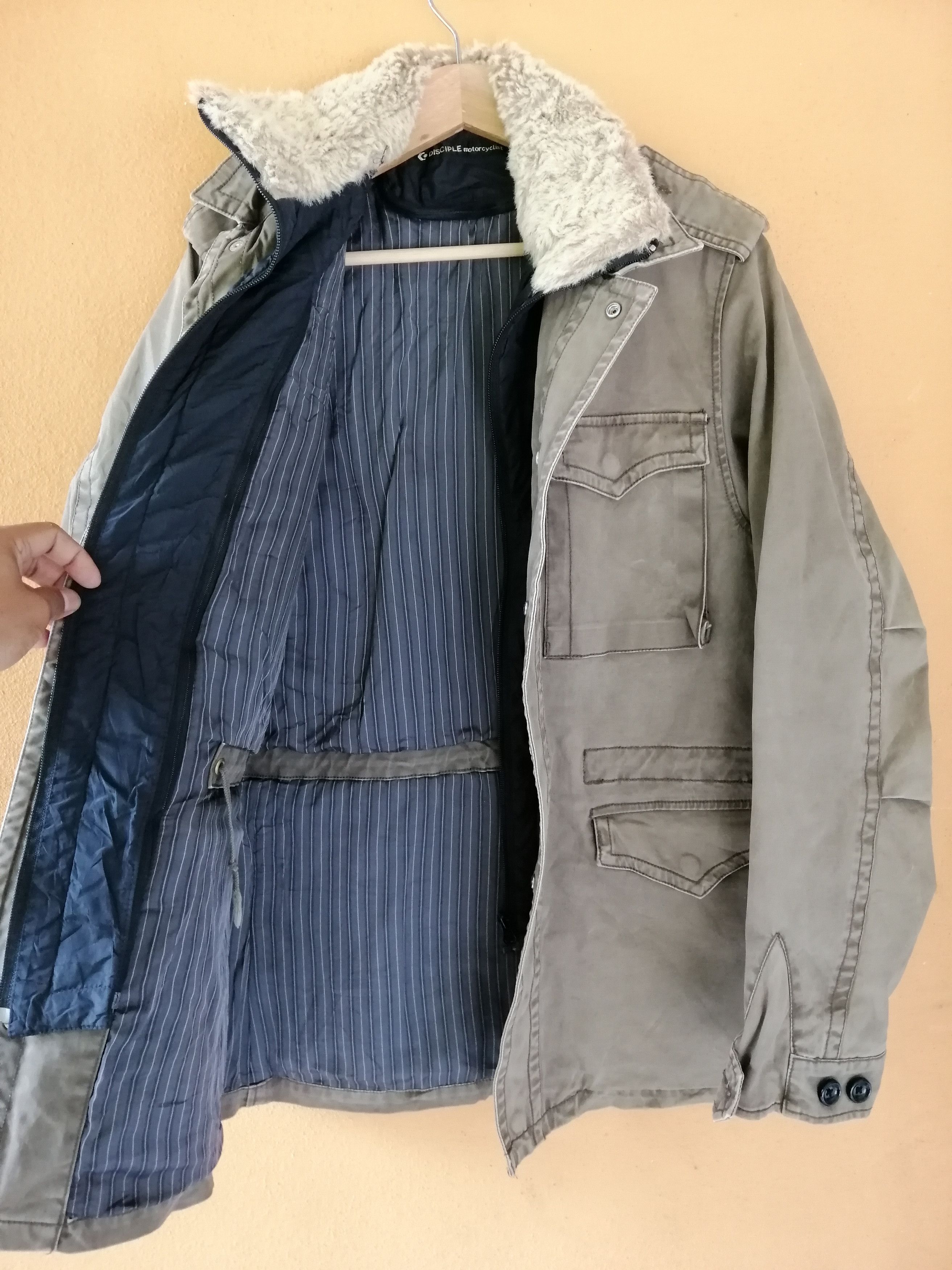 Japanese Brand Vintage Disciple Motorcyclist Military Jacket Size US M / EU 48-50 / 2 - 9 Thumbnail