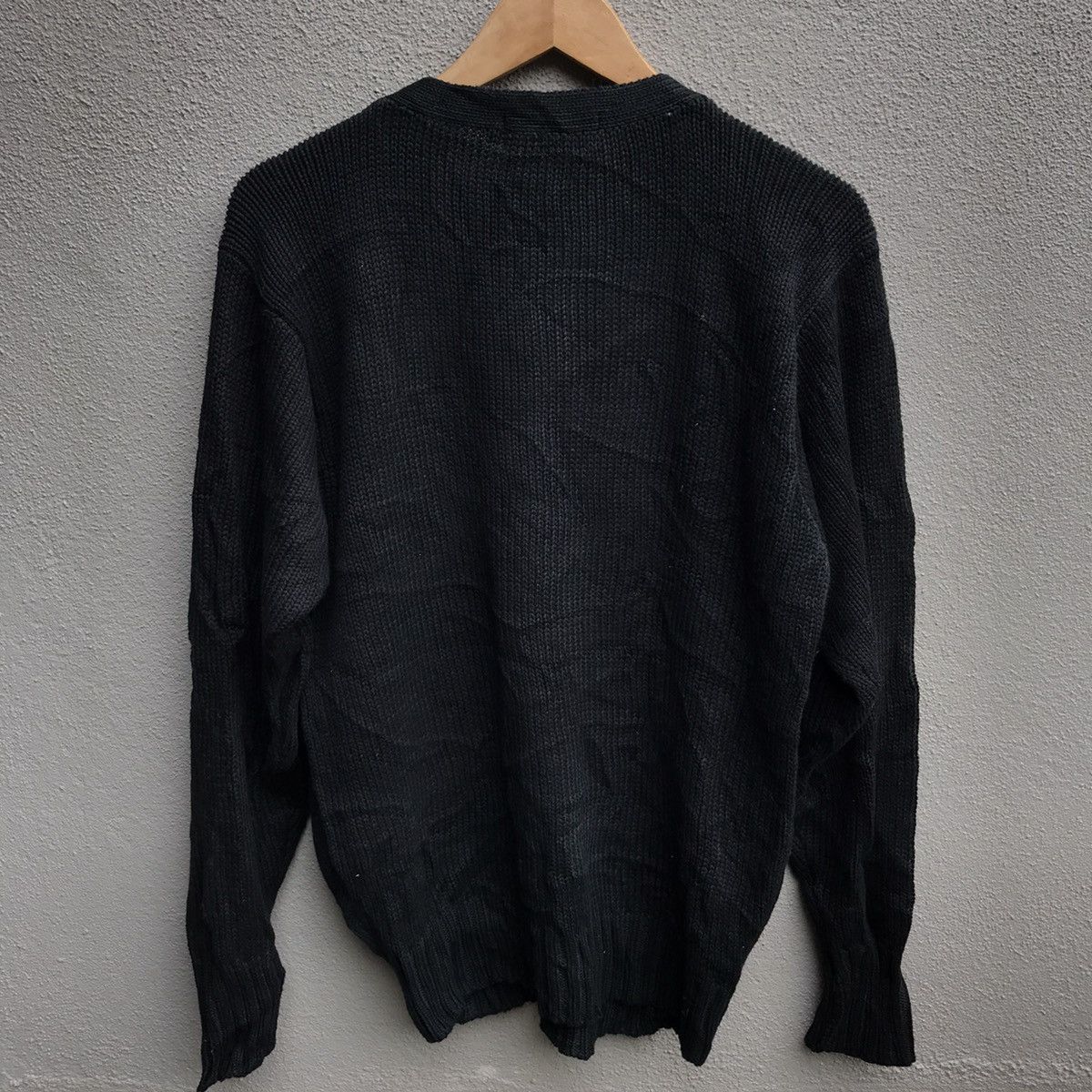 Polo Ralph Lauren Vintage POLO RALPH LAUREN Cardigan Knitwear pony logo black Size US L / EU 52-54 / 3 - 3 Thumbnail