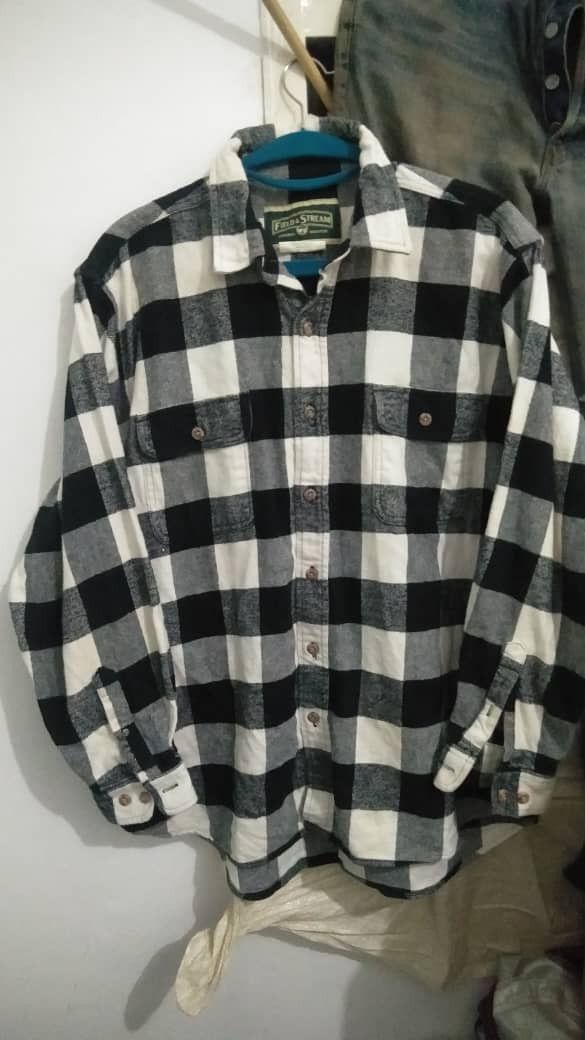 Field & Stream × Flannel 🔥 GRUNGE OUTDOOR SEASONED OVERSIZED Flannel Size US XL / EU 56 / 4 - 1 Thumbnail