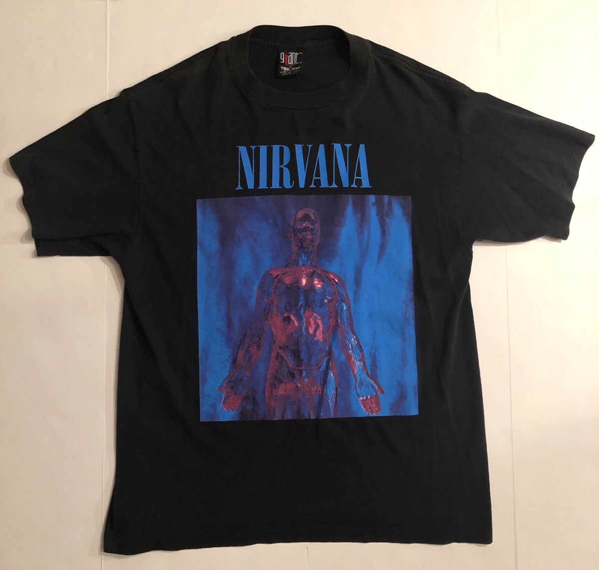 【NIRVANA “SLIVER” T-shirt 90s giantボディ】 NIRVANA “SLIVER” T-shirt 90s giantボディ】
