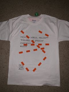 Virgil Abloh MCA 'Figures Of Speech' Graphic Print T-Shirt - White  T-Shirts, Clothing - WVAIH20778