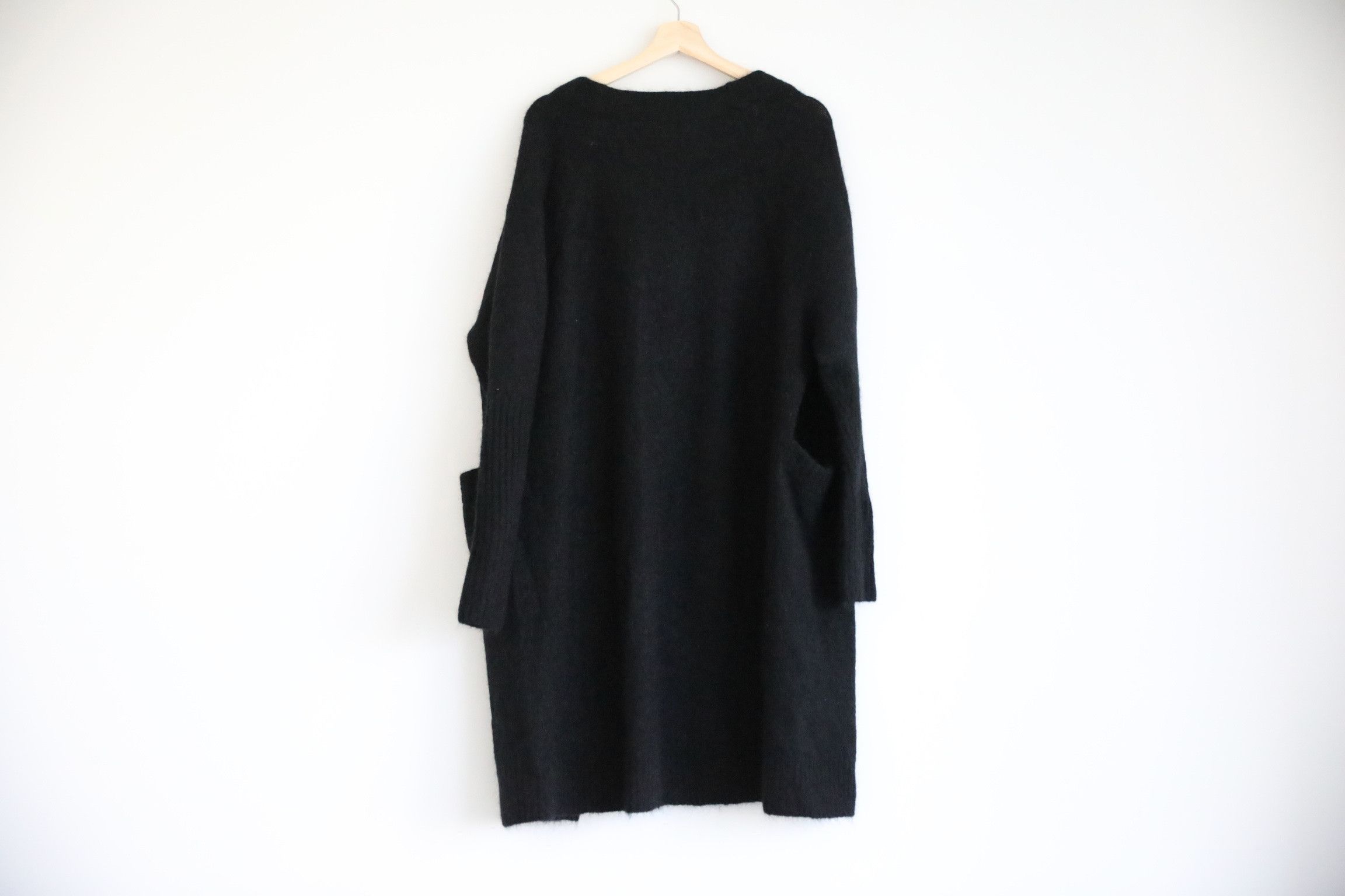 Acne Studios Acne Black Mohair Long Cardigan Size US M / EU 48-50 / 2 - 4 Thumbnail