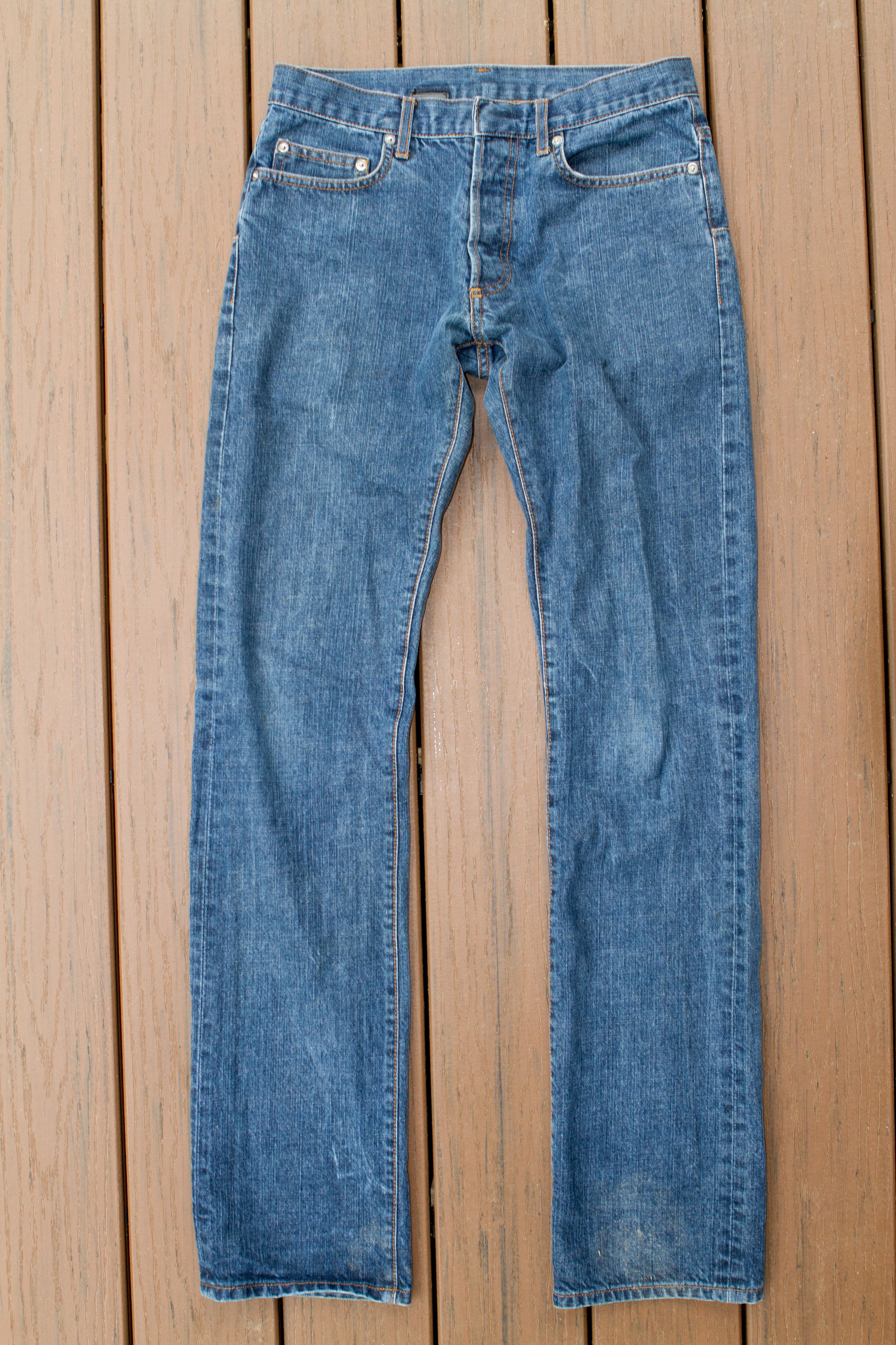 21cm MII Washed Raw Denim