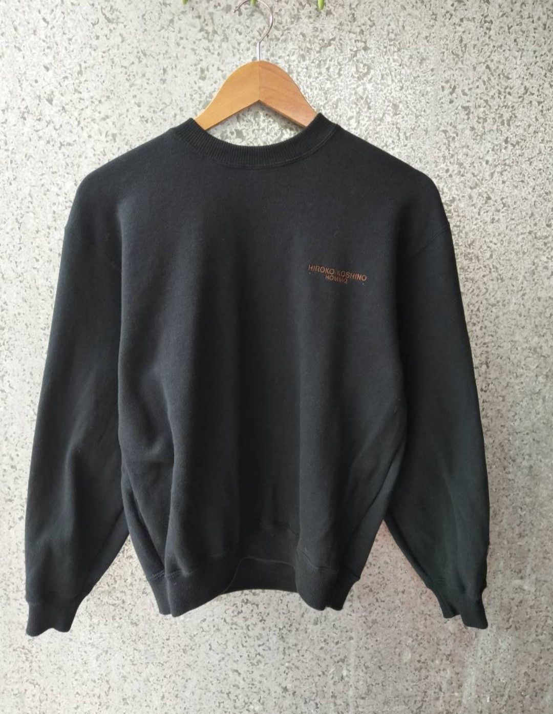 Hiroko Koshino Homme 🔥 Hiroko Koshino sweatshirt big logo made in Japan Size US M / EU 48-50 / 2 - 2 Thumbnail