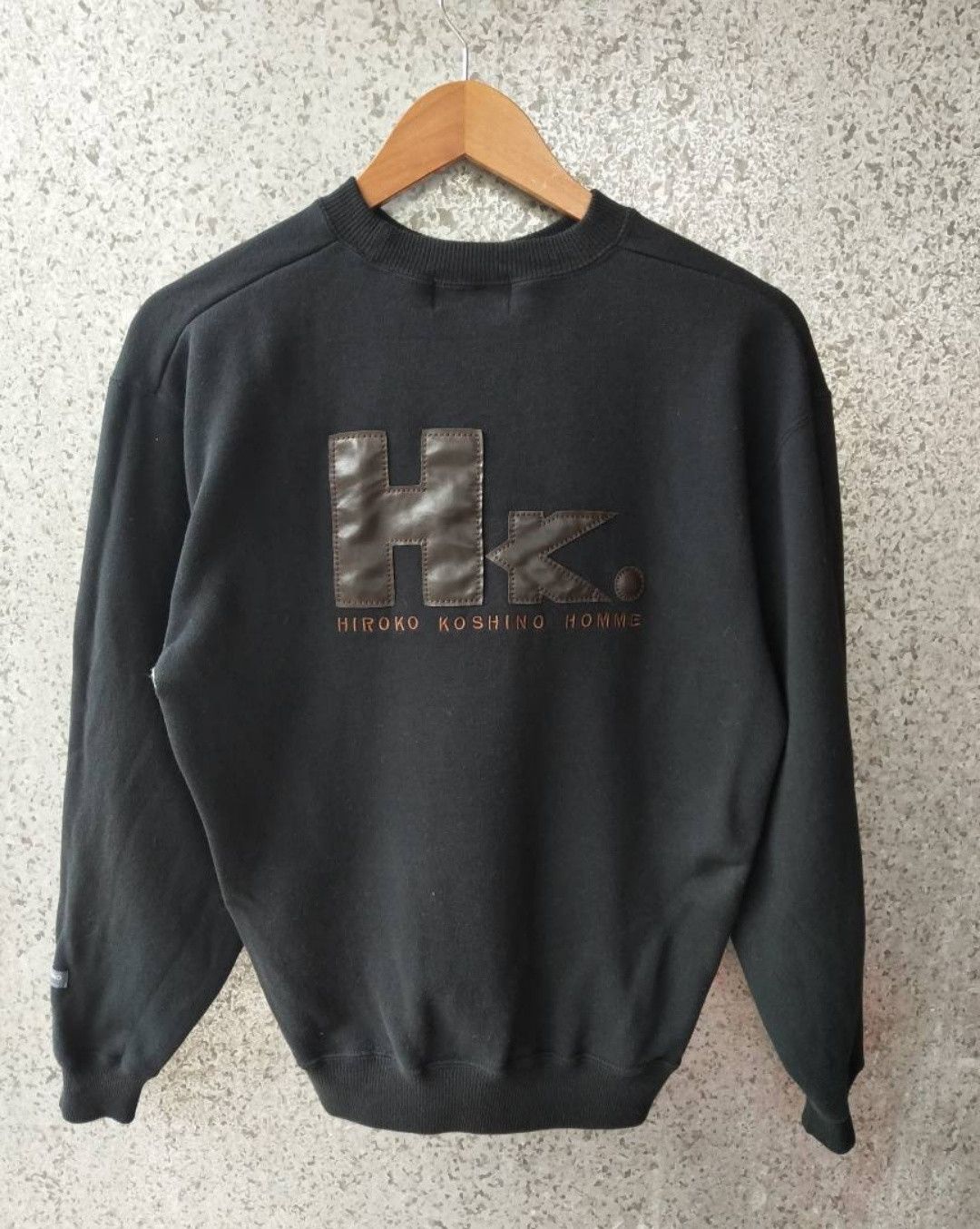 Hiroko Koshino Homme 🔥 Hiroko Koshino sweatshirt big logo made in Japan Size US M / EU 48-50 / 2 - 1 Thumbnail