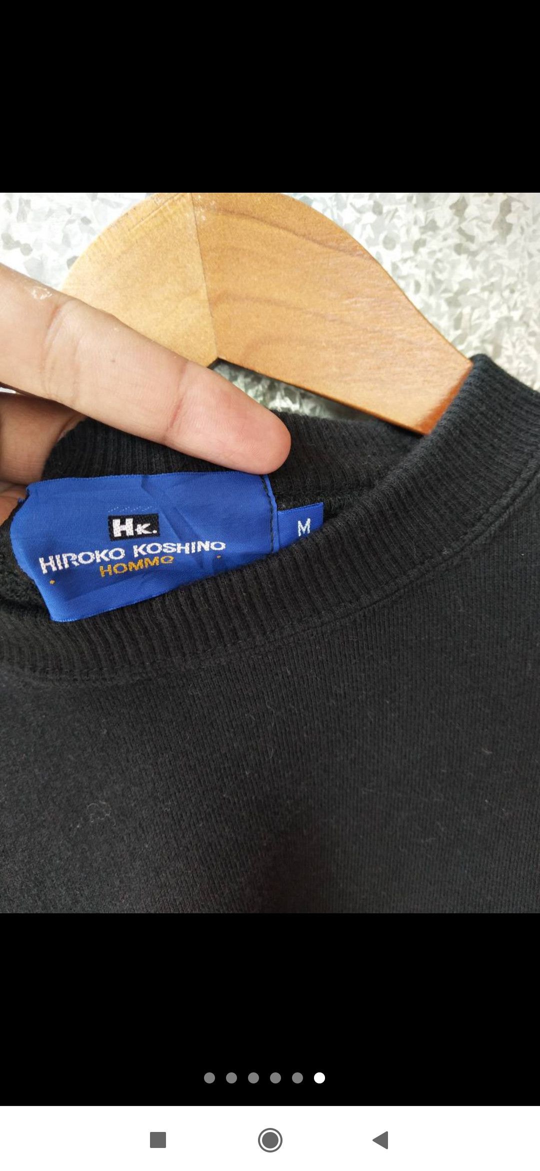 Hiroko Koshino Homme 🔥 Hiroko Koshino sweatshirt big logo made in Japan Size US M / EU 48-50 / 2 - 5 Thumbnail