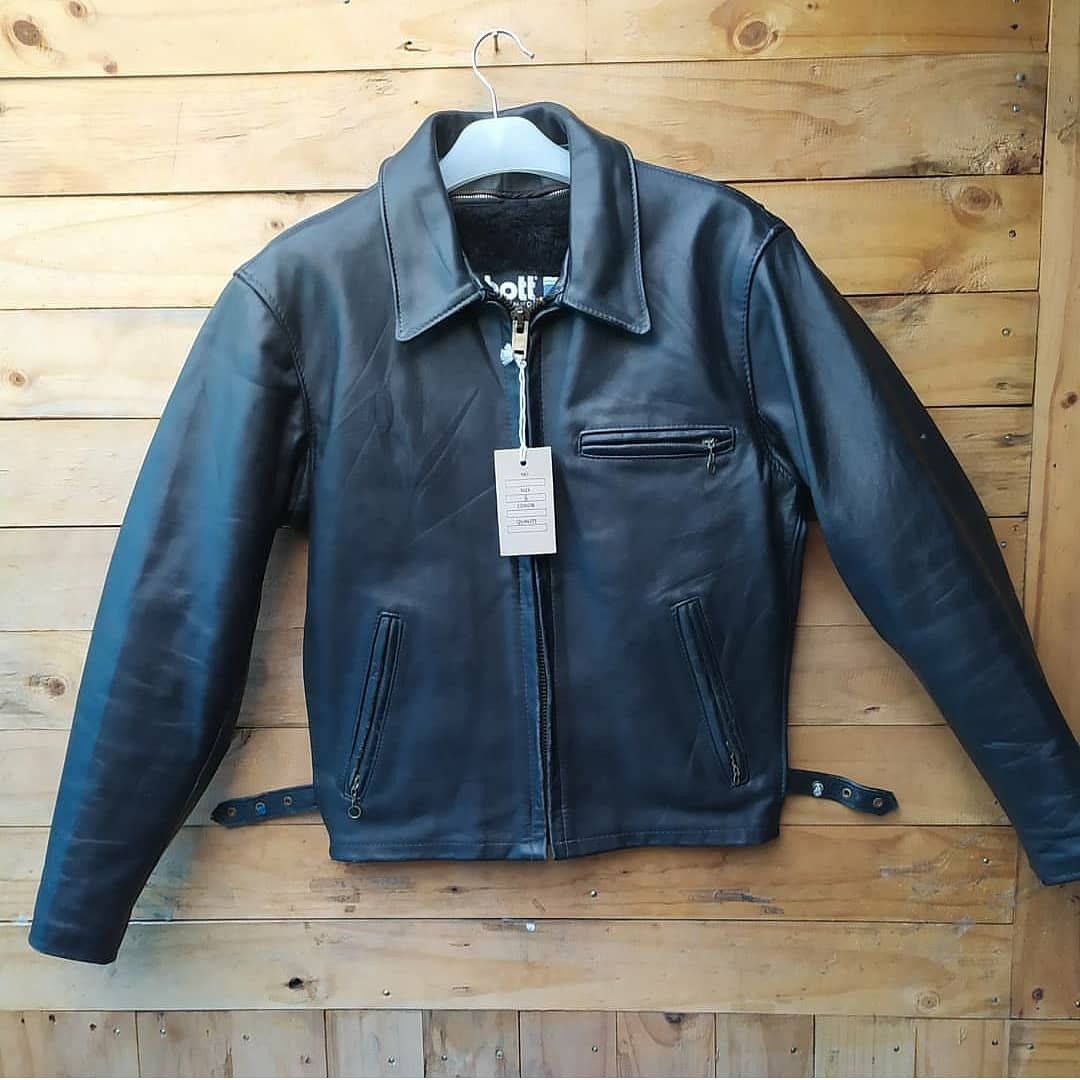 Schott × Vintage SCHOTT NYC 642 LEATHER SINGLE RIDER JACKET