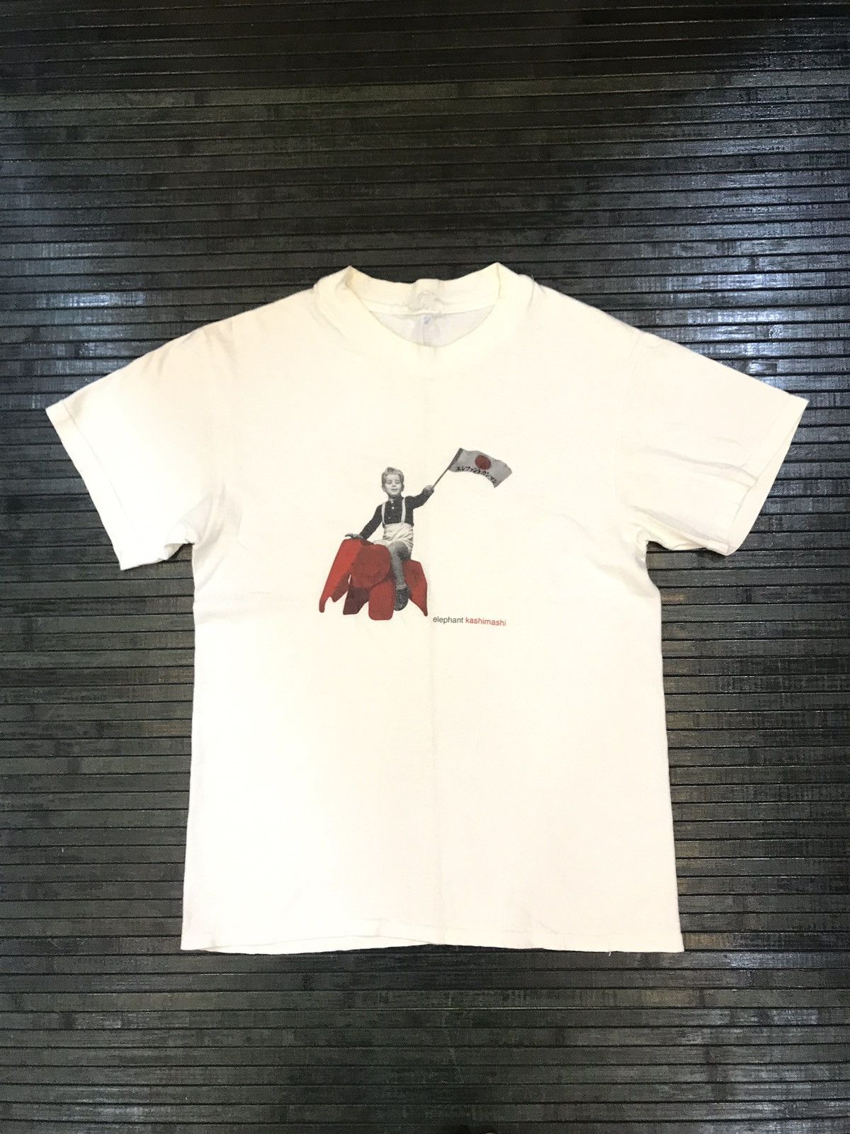 Band Tees × Japanese Brand ELEPHANT KASHIMASHI 1997 SHIRT VINTAGE JAPANESE ROCK BAND Size US S / EU 44-46 / 1 - 1 Thumbnail