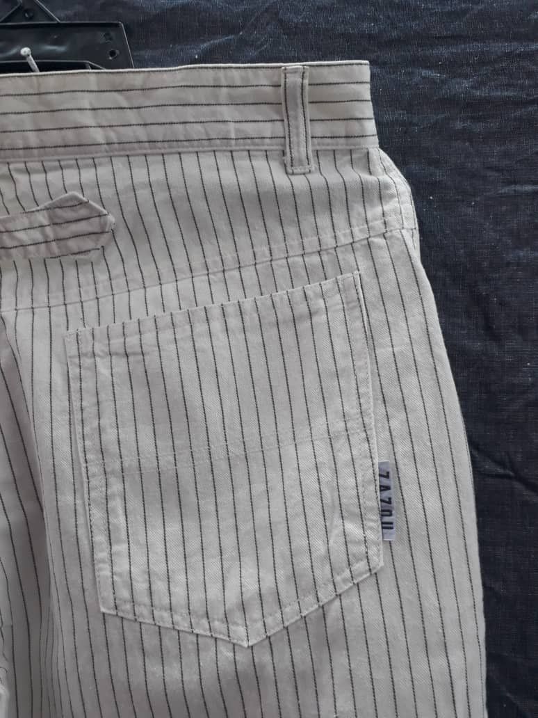 Johnbull JOHNBULL ZAZOU Stripe Pants Made in Japan Size US 34 / EU 50 - 5 Thumbnail