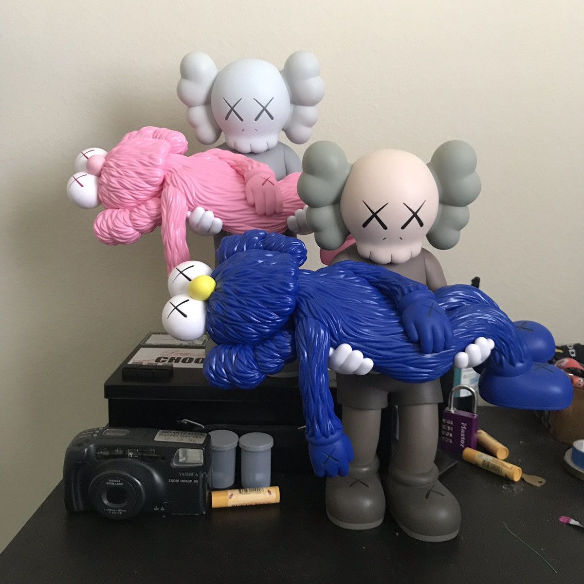 Kaws Kaws Vinyl Figure GONE Pink Open Edition Grailed