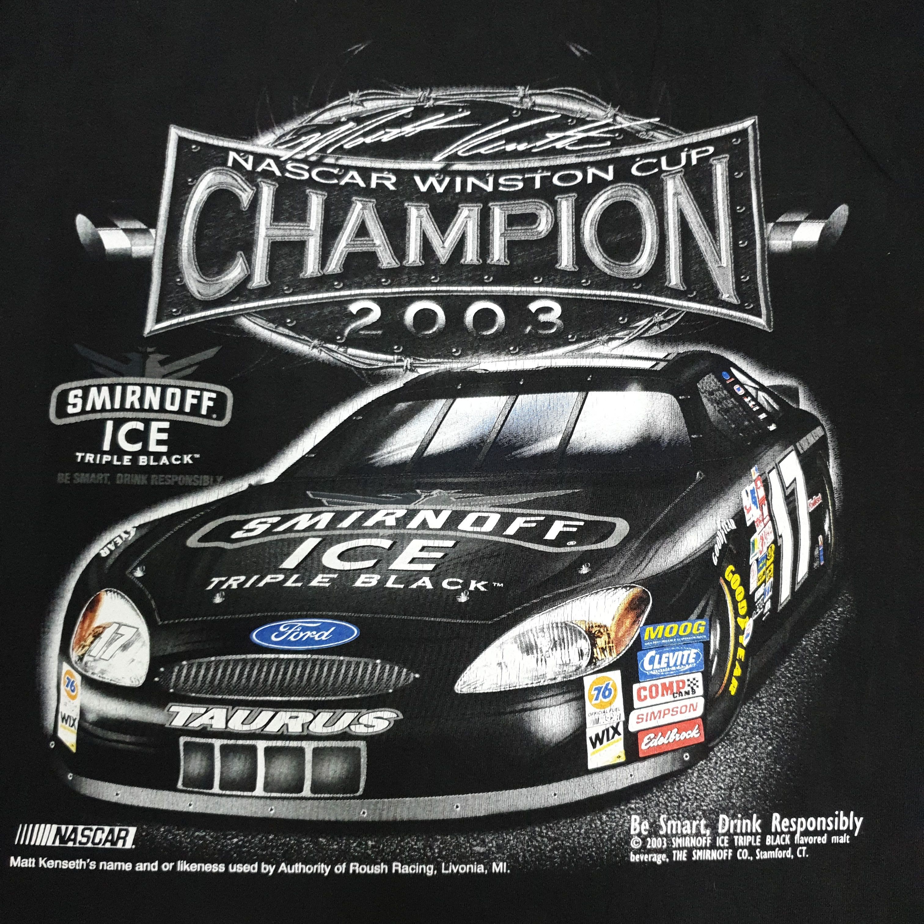 Vintage 2003 Nascar Matt Kenseth Winston Cup Champion deals shirt