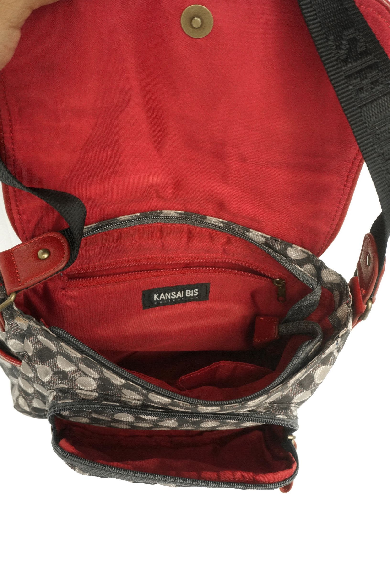 Japanese Brand Kansai Yamamoto Kansai Bits Messenger Cross Body Bag Size ONE SIZE - 9 Thumbnail