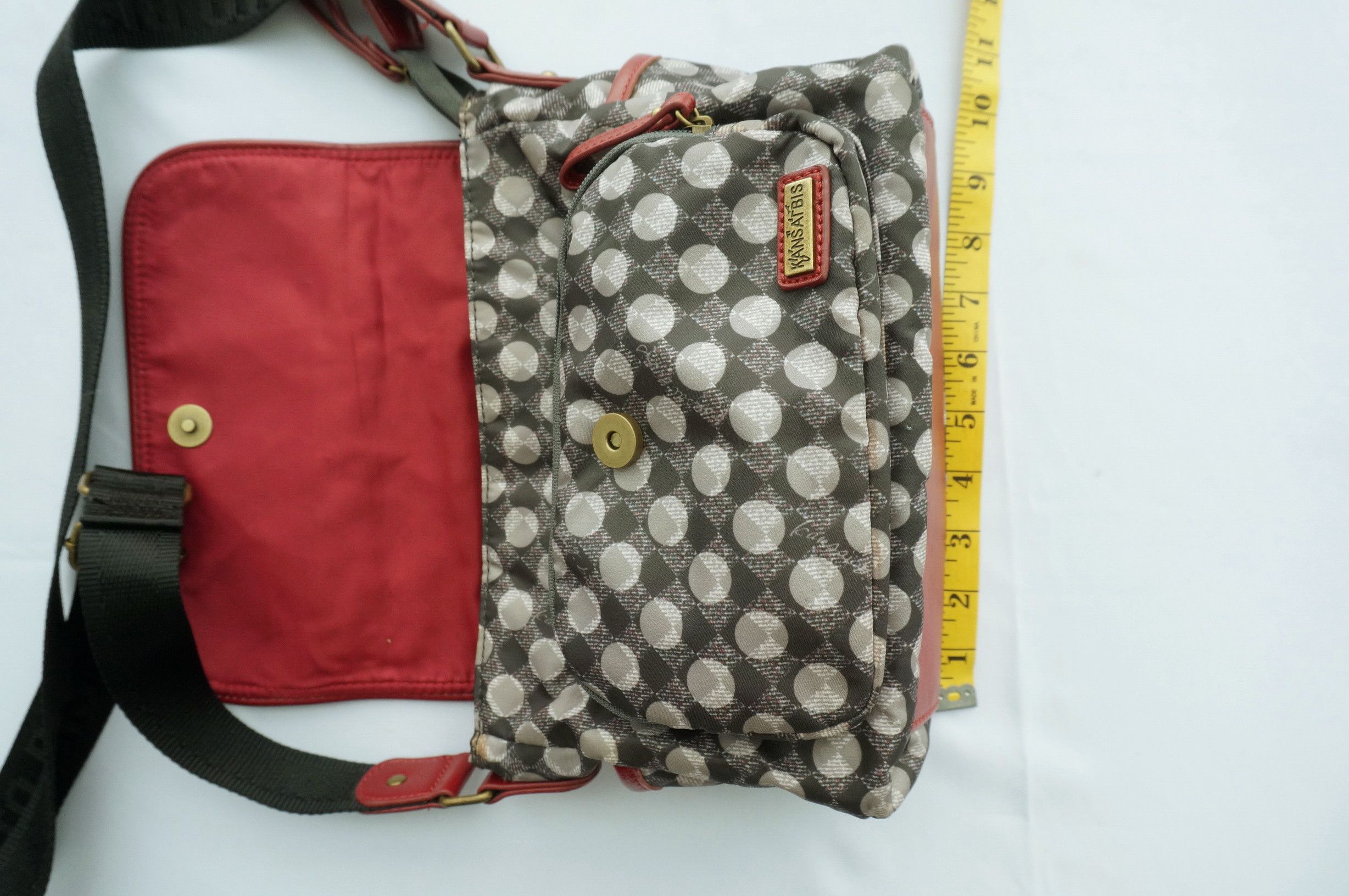 Japanese Brand Kansai Yamamoto Kansai Bits Messenger Cross Body Bag Size ONE SIZE - 13 Thumbnail