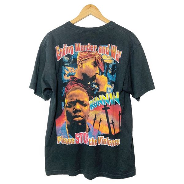 Vintage Vintage Tupac The Notorious B.I.G. Biggie Bootleg Rap Tee