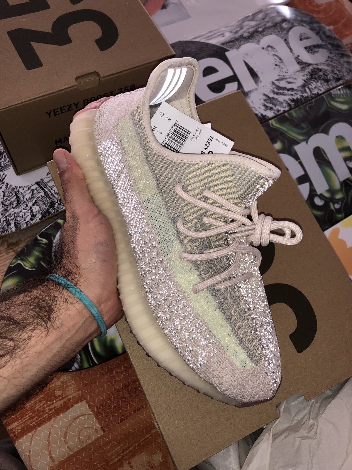 Adidas Yeezy Boost 350 V2 Citrin Reflective | Grailed