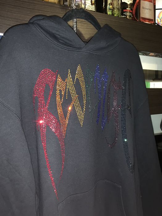 Revenge discount swarovski hoodie