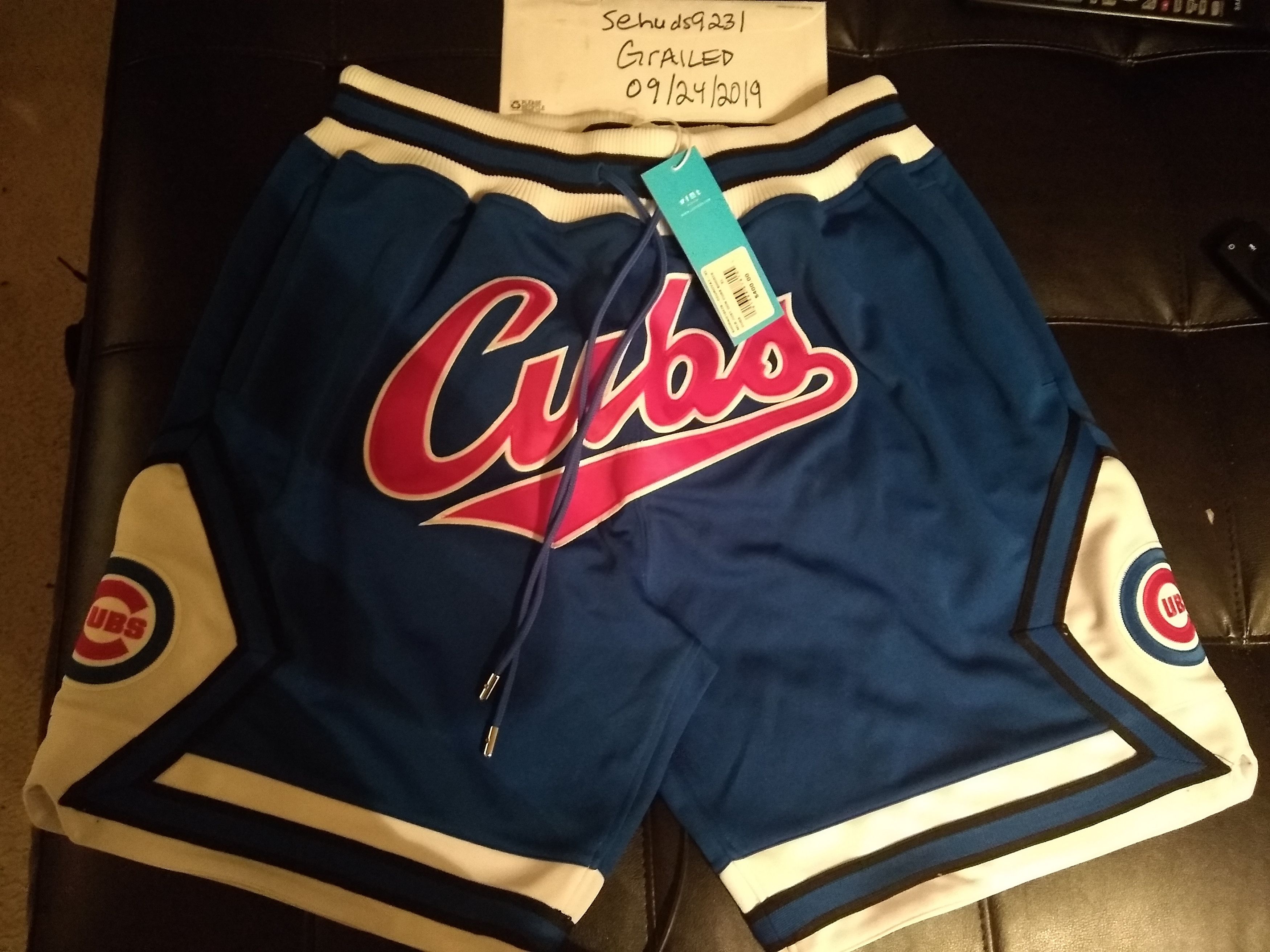 Chicago Cubs Edition Crosstown Series Shorts by JFG for Mitchell