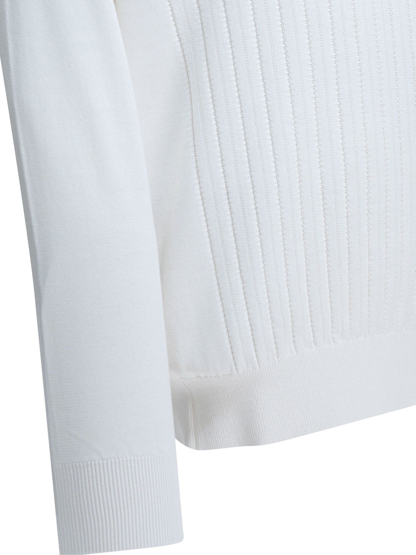 Brunello Cucinelli Ribbed Crew-Neck Sweater Size US L / EU 52-54 / 3 - 4 Thumbnail