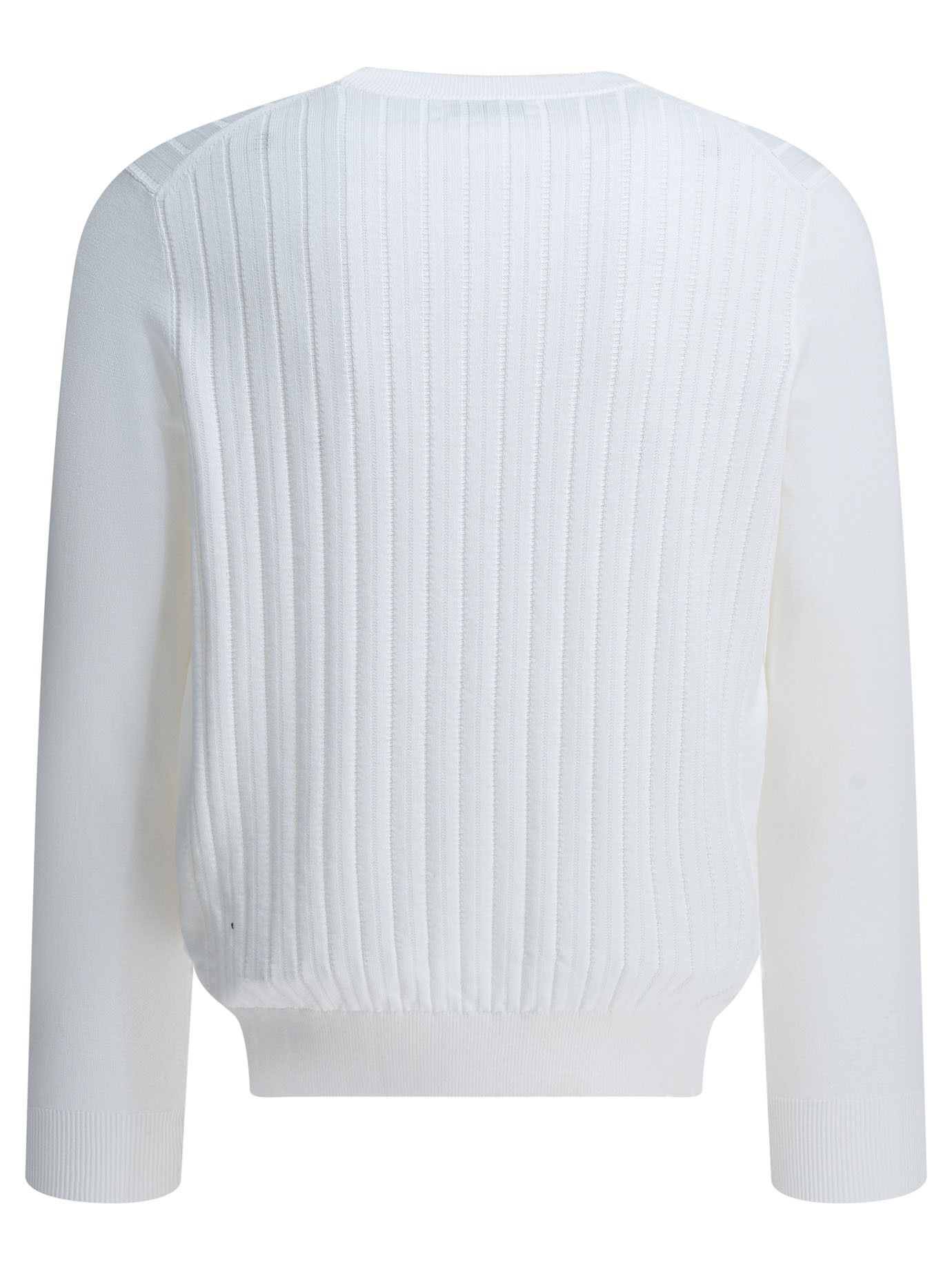 Brunello Cucinelli Ribbed Crew-Neck Sweater Size US L / EU 52-54 / 3 - 2 Thumbnail