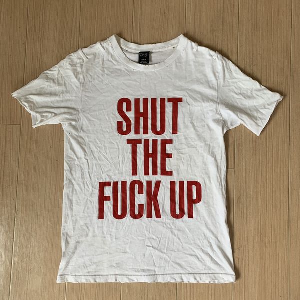 Number (N)ine Number Nine shut the fuck up tee | Grailed