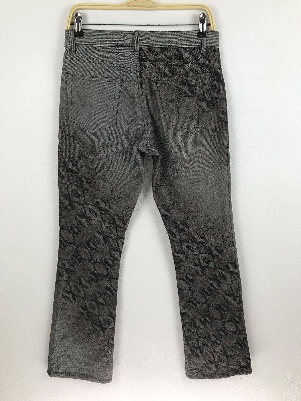 5351 POUR LES HOMMES 5351 Pour Les Hommes Fullprinted Python Snake Skin Denim Size US 30 / EU 46 - 3 Thumbnail