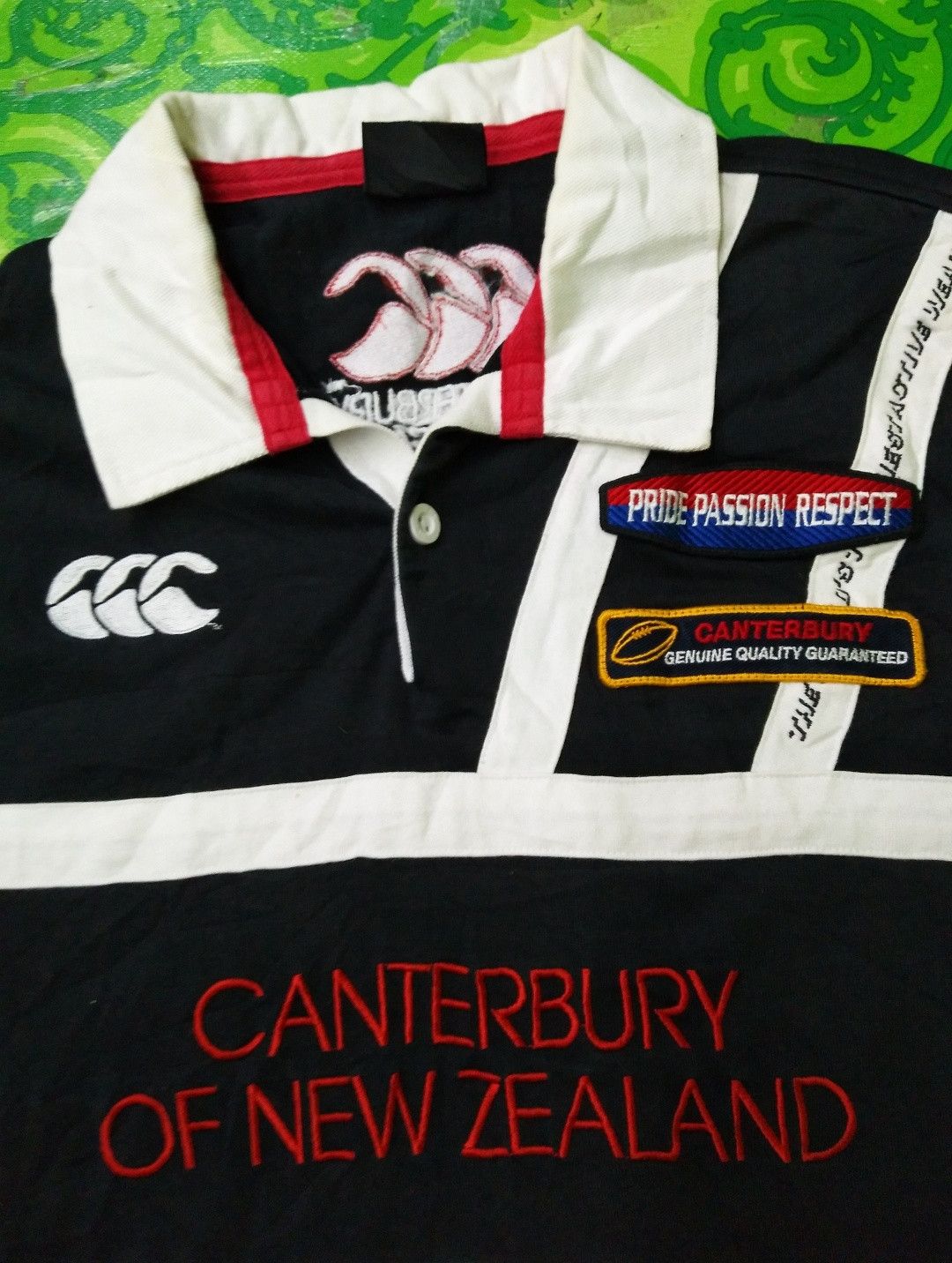 Canterbury of New Zealand Vtg 90s Vtg Canterbury of New Zealand polo t shirt Size US M / EU 48-50 / 2 - 2 Thumbnail