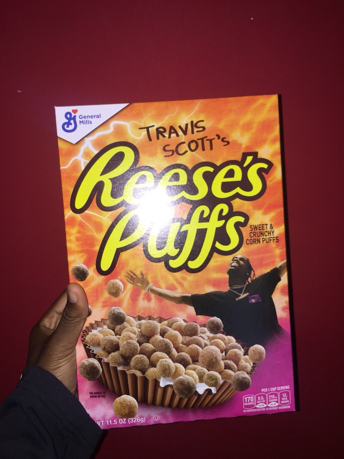 Travis Scott Travis Scott Reese’s Puff Family Size | Grailed