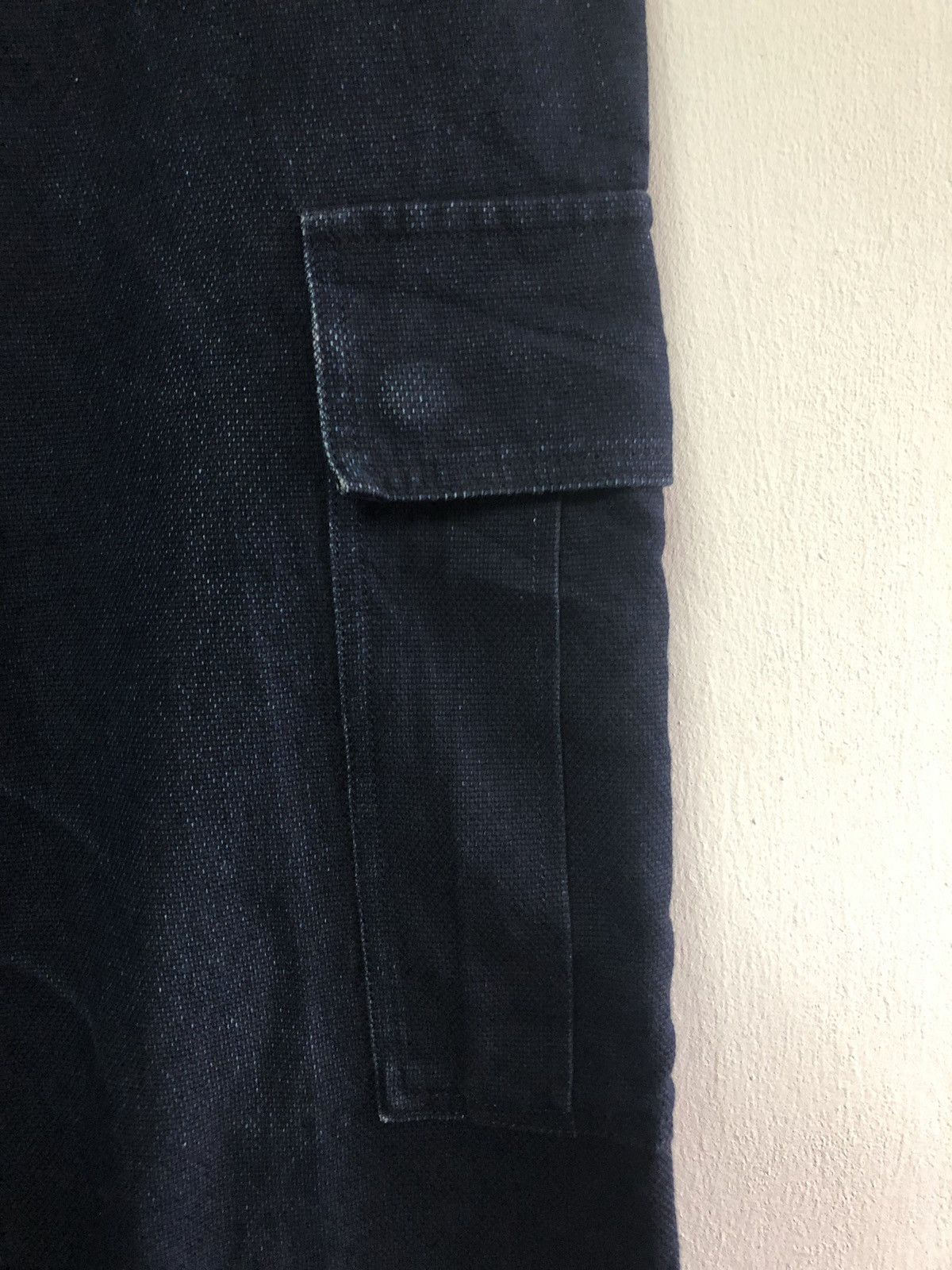 Designer × Japanese Brand × Other KEITA MARUYAMA Pants Cargo Style Indigo Blue Kapital Size US 31 - 2 Thumbnail