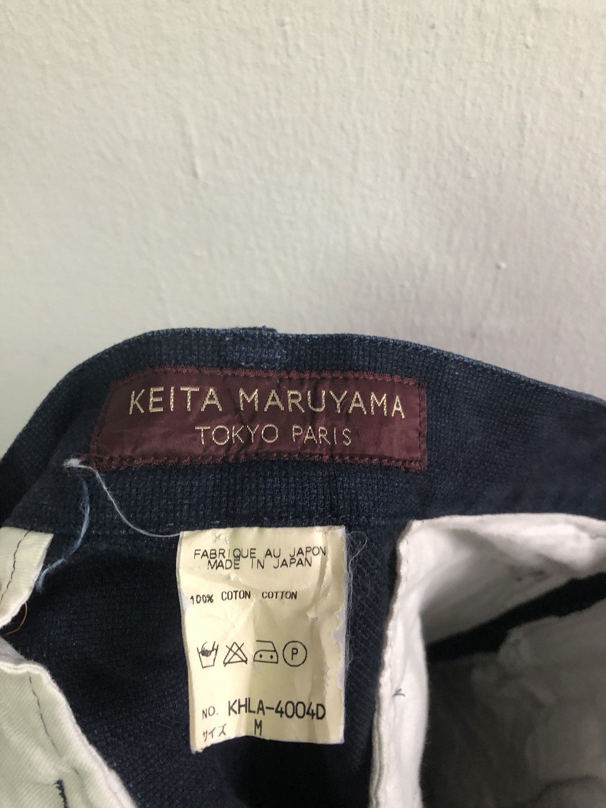 Designer × Japanese Brand × Other KEITA MARUYAMA Pants Cargo Style Indigo Blue Kapital Size US 31 - 7 Thumbnail