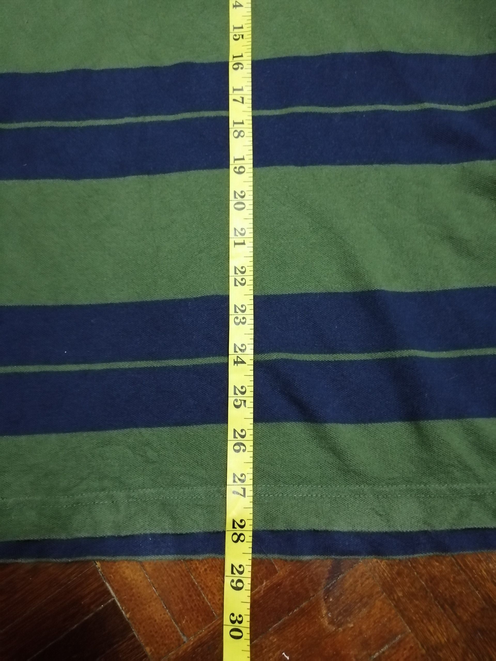 Tommy Hilfiger Tommy Hilfiger Striped Long Sleeve Polo Shirt Size L Size US L / EU 52-54 / 3 - 7 Thumbnail