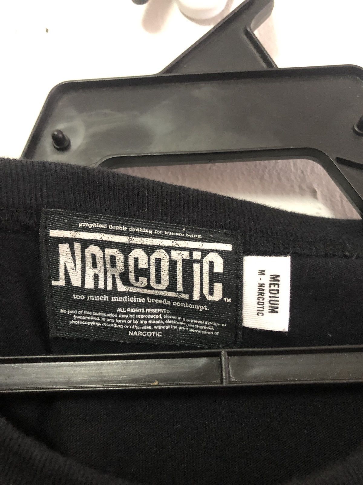 Japanese Brand × Narcotic GDC × Vintage NARCOTIC GDC T Shirt 2003 Size US M / EU 48-50 / 2 - 2 Thumbnail