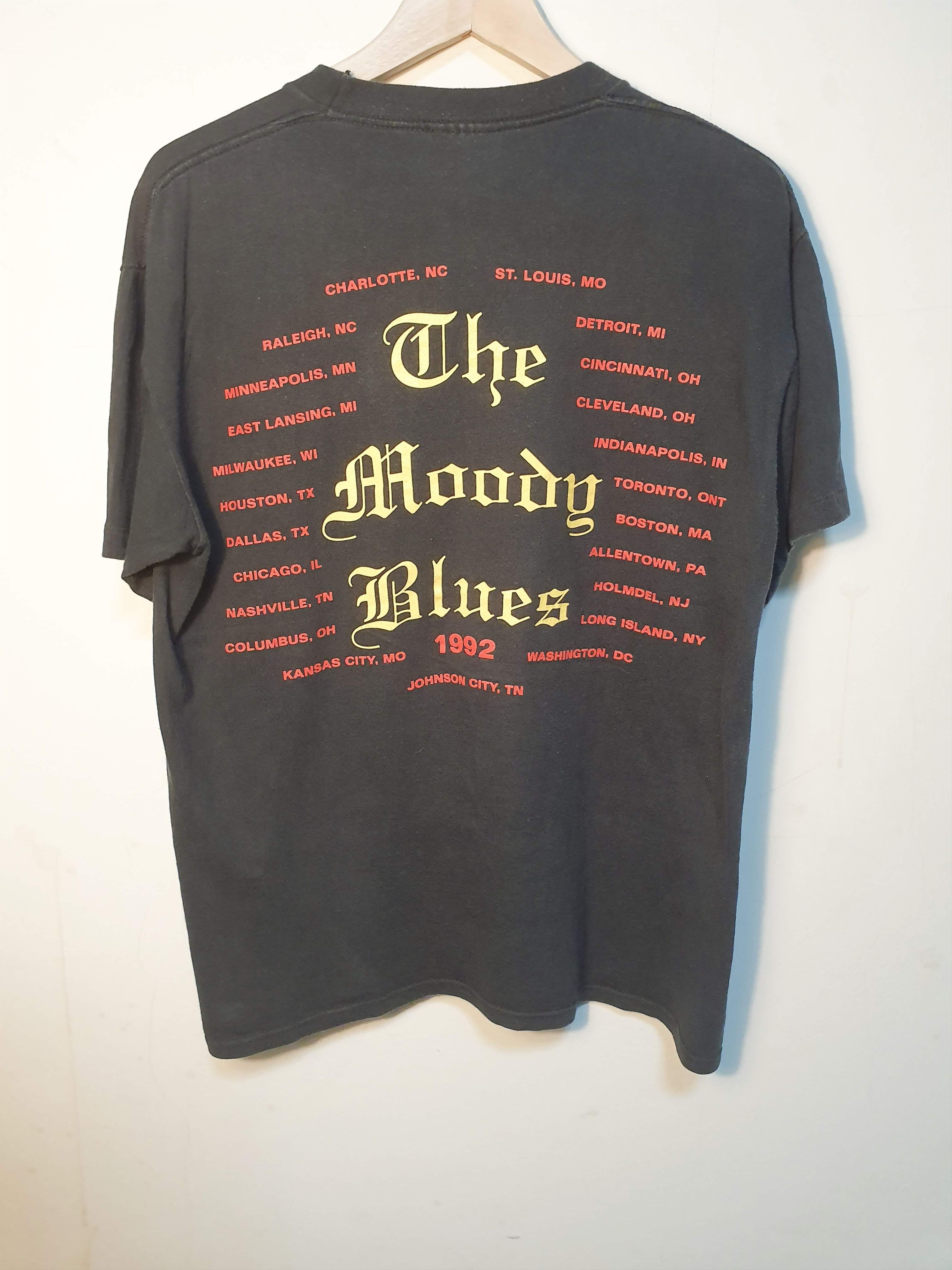 Vintage 90s 'Days of Future Passed' Moody Blues Tee Size US M / EU 48-50 / 2 - 2 Thumbnail