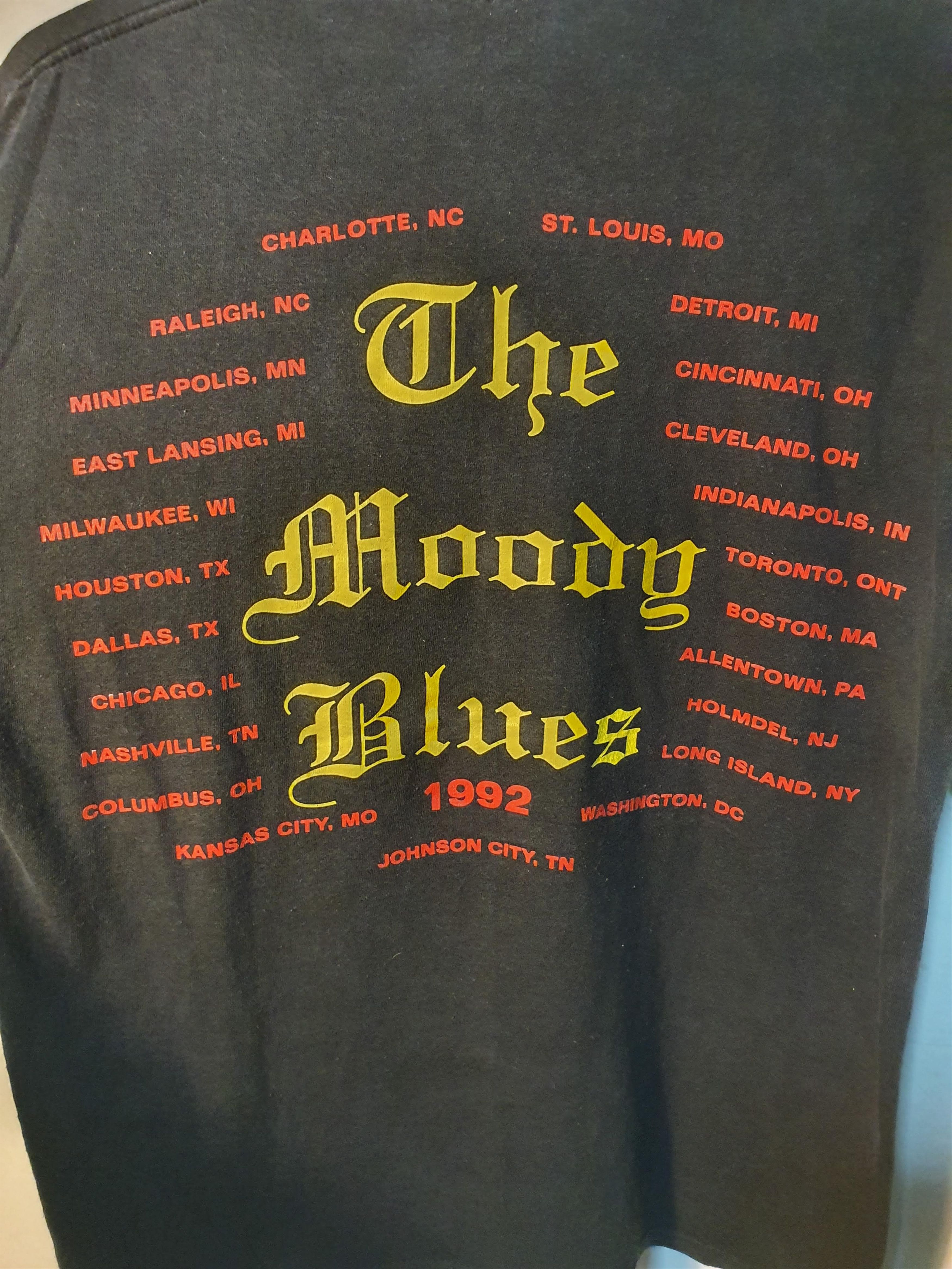 Vintage 90s 'Days of Future Passed' Moody Blues Tee Size US M / EU 48-50 / 2 - 4 Thumbnail