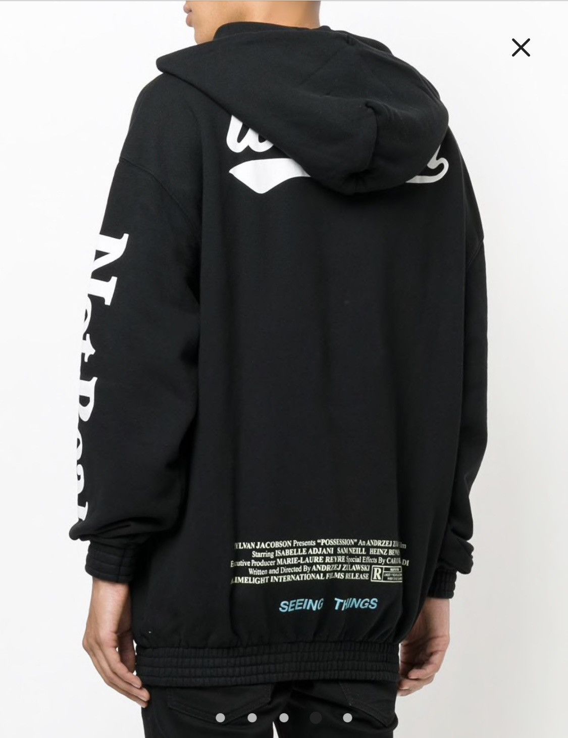 Off-White Off-White "Seeing Things" Hoodie Size US L / EU 52-54 / 3 - 3 Thumbnail
