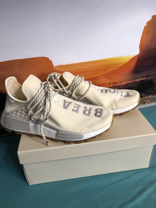 Nmd human race cream on sale white