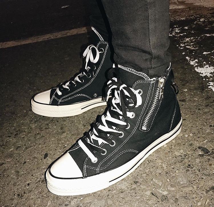 Converse Converse Riri Zipper Chuck Taylor 1970s High Black Grailed