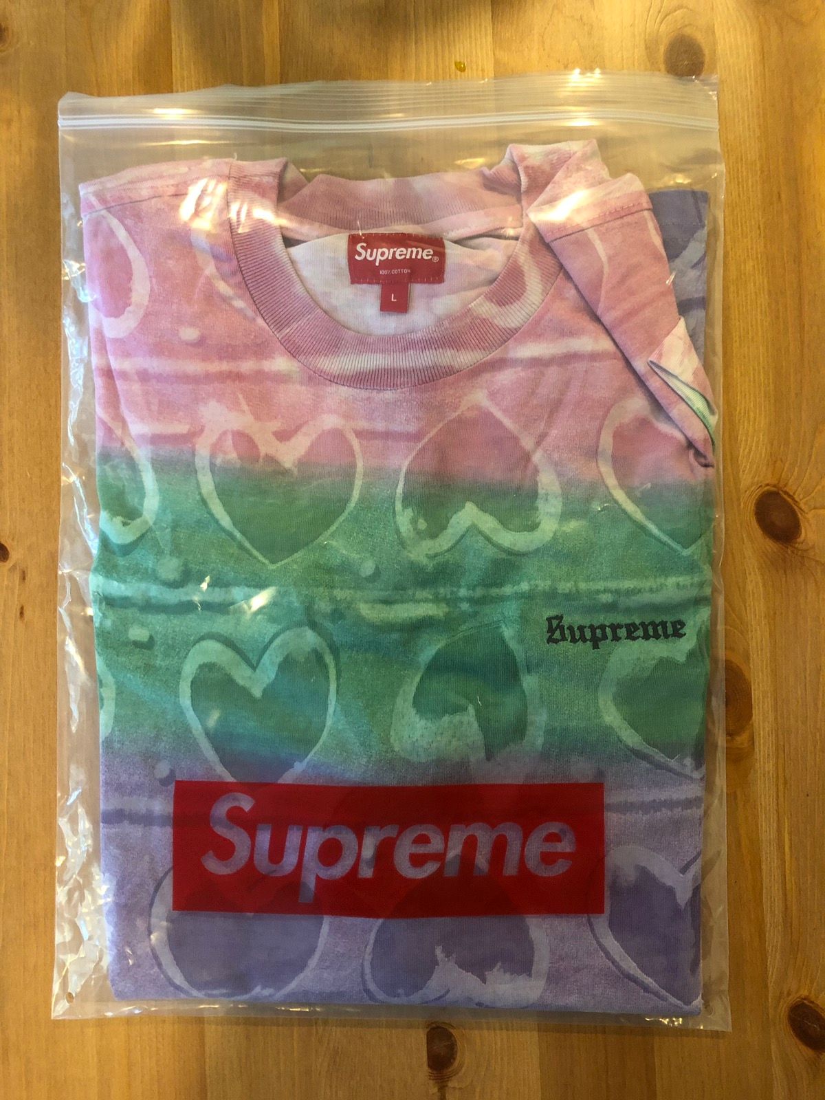 Supreme Hearts Dyed Tee | Grailed