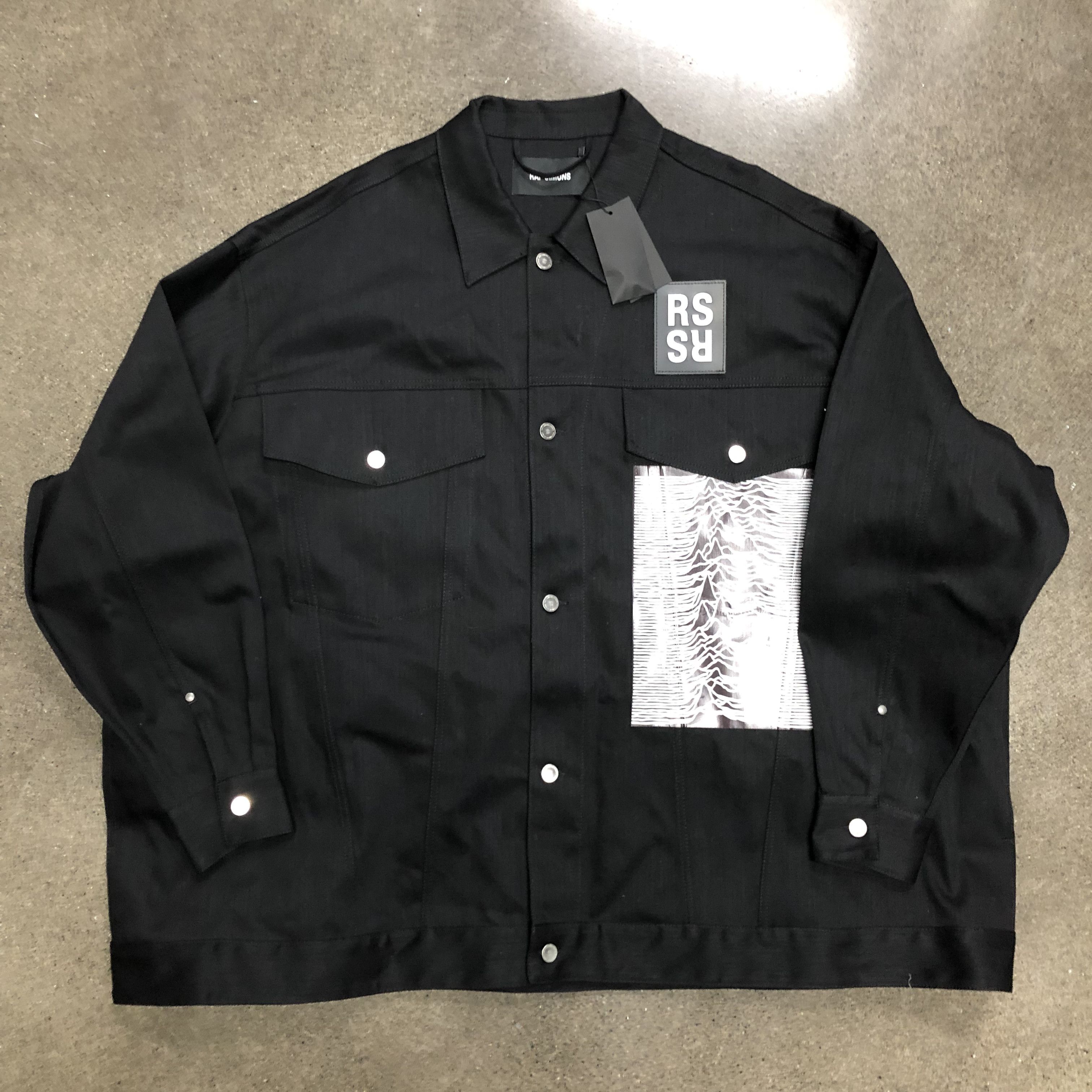 Raf simons joy deals division denim jacket