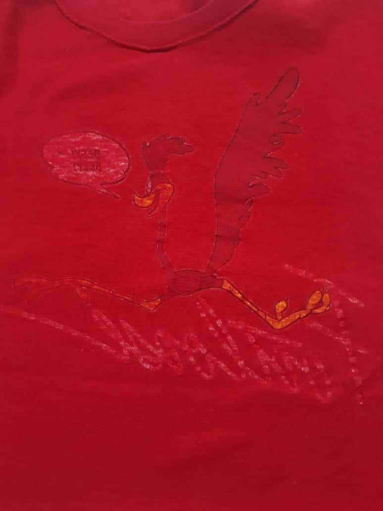 Cartoon Network Vintage ROAD RUNNER BEEP! BEEP! Warner Bros. Made In U.S.A Size US S / EU 44-46 / 1 - 3 Thumbnail