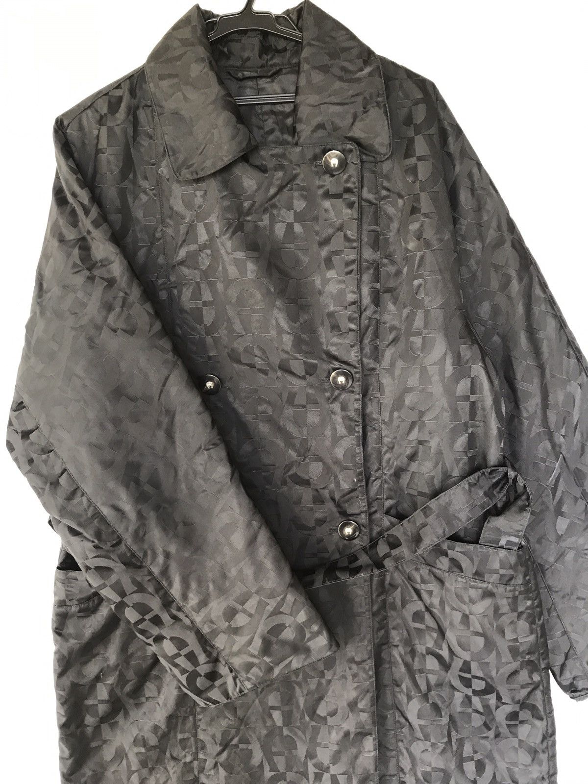 Aigner RARE VINTAGE AIGNER MONOGRAM OVERLONG COAT JACKET Size US M / EU 48-50 / 2 - 8 Thumbnail