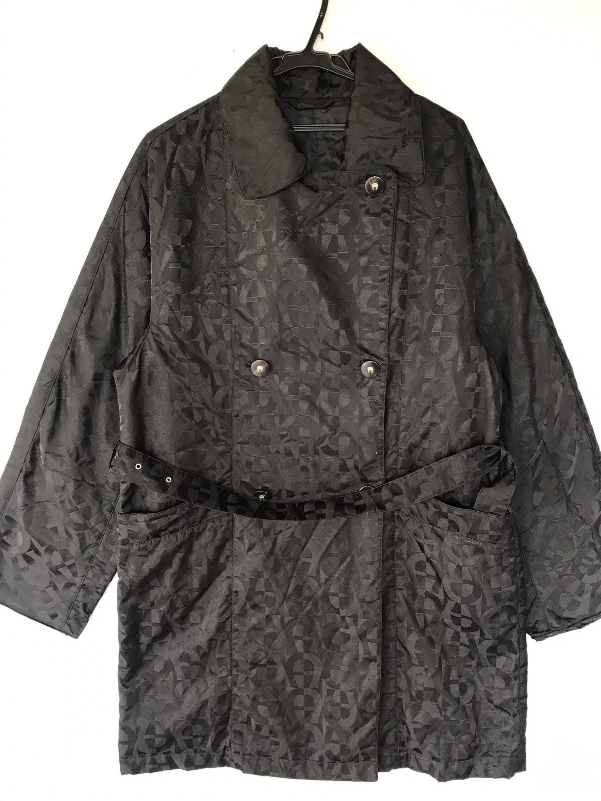 Aigner RARE VINTAGE AIGNER MONOGRAM OVERLONG COAT JACKET Size US M / EU 48-50 / 2 - 7 Thumbnail