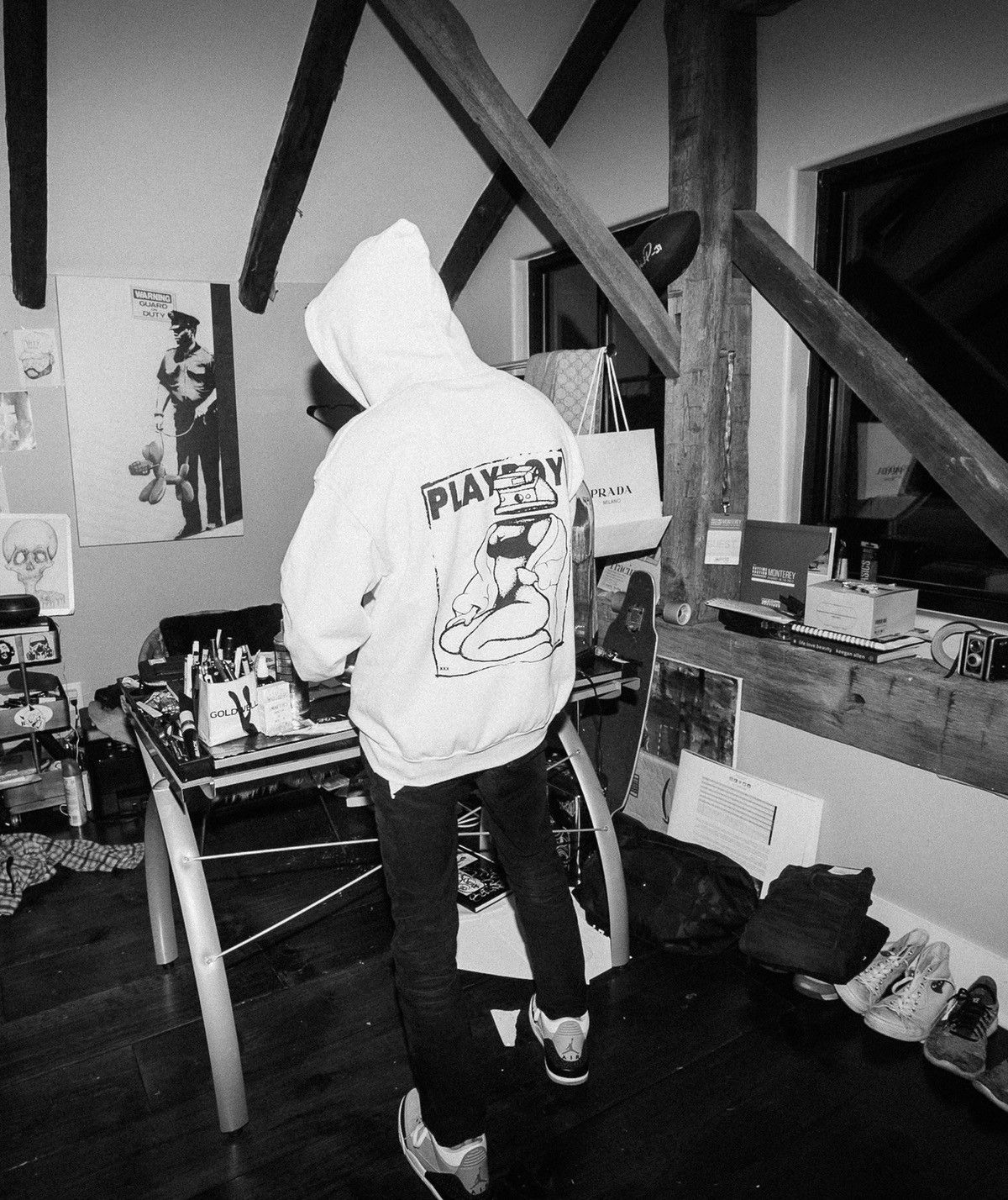 Custom Playboy Hoodie Grailed
