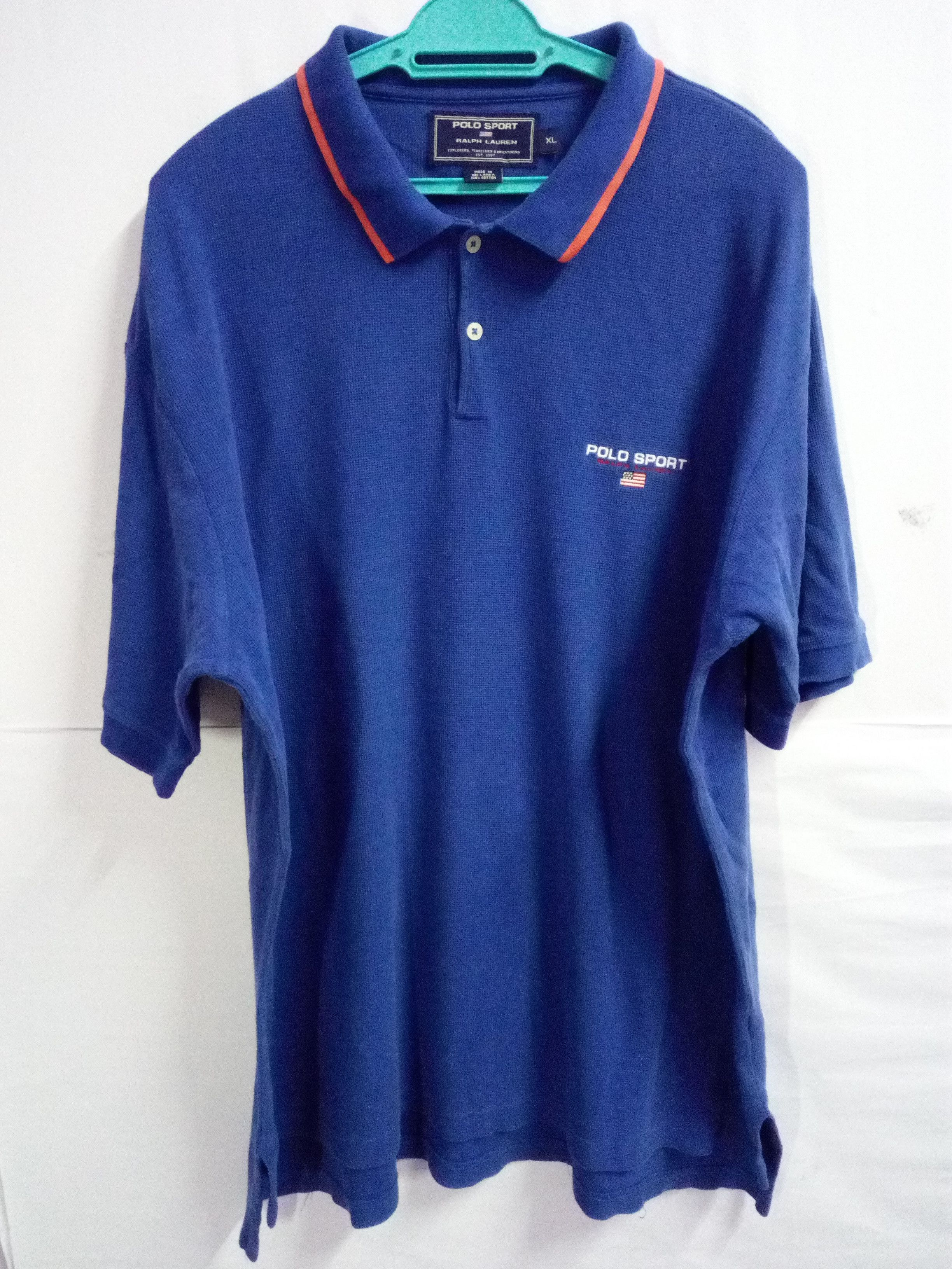 Designer × Polo Ralph Lauren × Vintage Polo Sport Small Logo Embroidery Big Size Size US XXL / EU 58 / 5 - 8 Thumbnail