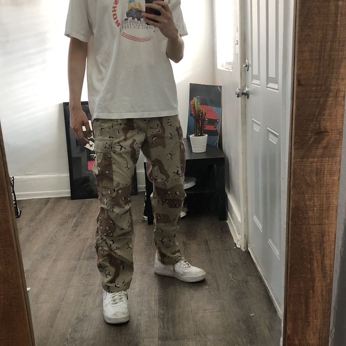 Vintage 90s Chocolate Chip Camo BDU Cargo Pants | Grailed