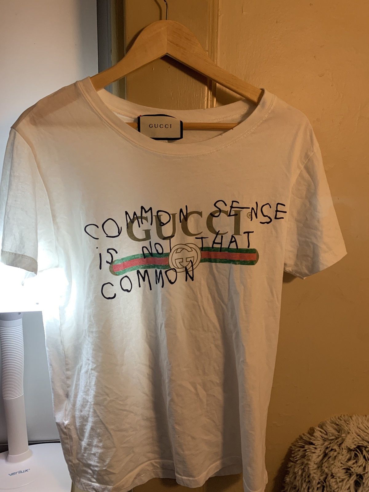 Gucci tee common sense is not that common on sale