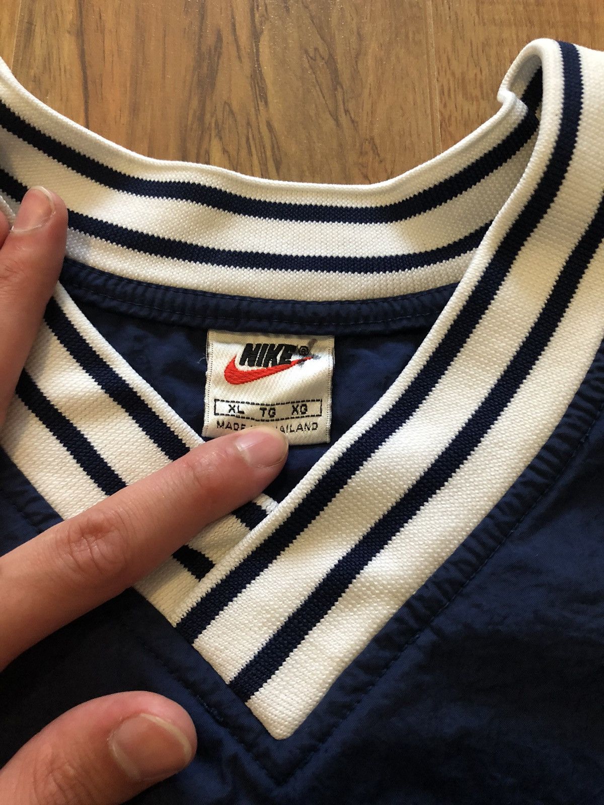Nike × Vintage Vintage nike pullover size XL Size US XL / EU 56 / 4 - 2 Thumbnail