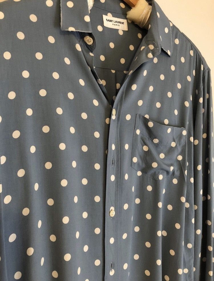 Saint Laurent Paris Saint Laurent Paris shirt Size US L / EU 52-54 / 3 - 2 Thumbnail