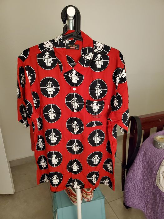 Supreme Supreme Public Enemy Undercover Rayon shirt | Grailed