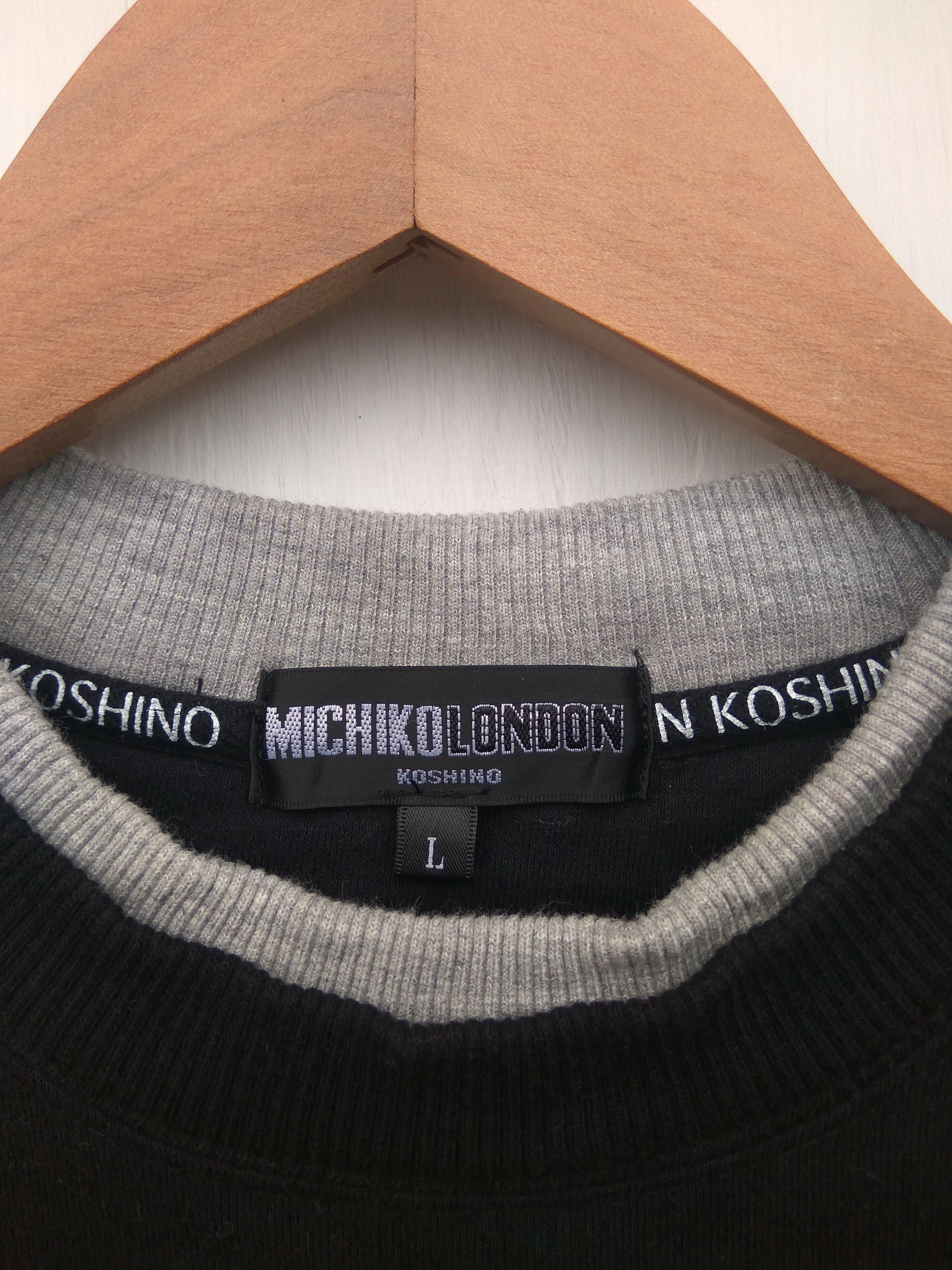 Michiko Koshino 🔥 Michiko London Koshino sweatshirt spell out jumper Size US L / EU 52-54 / 3 - 7 Thumbnail