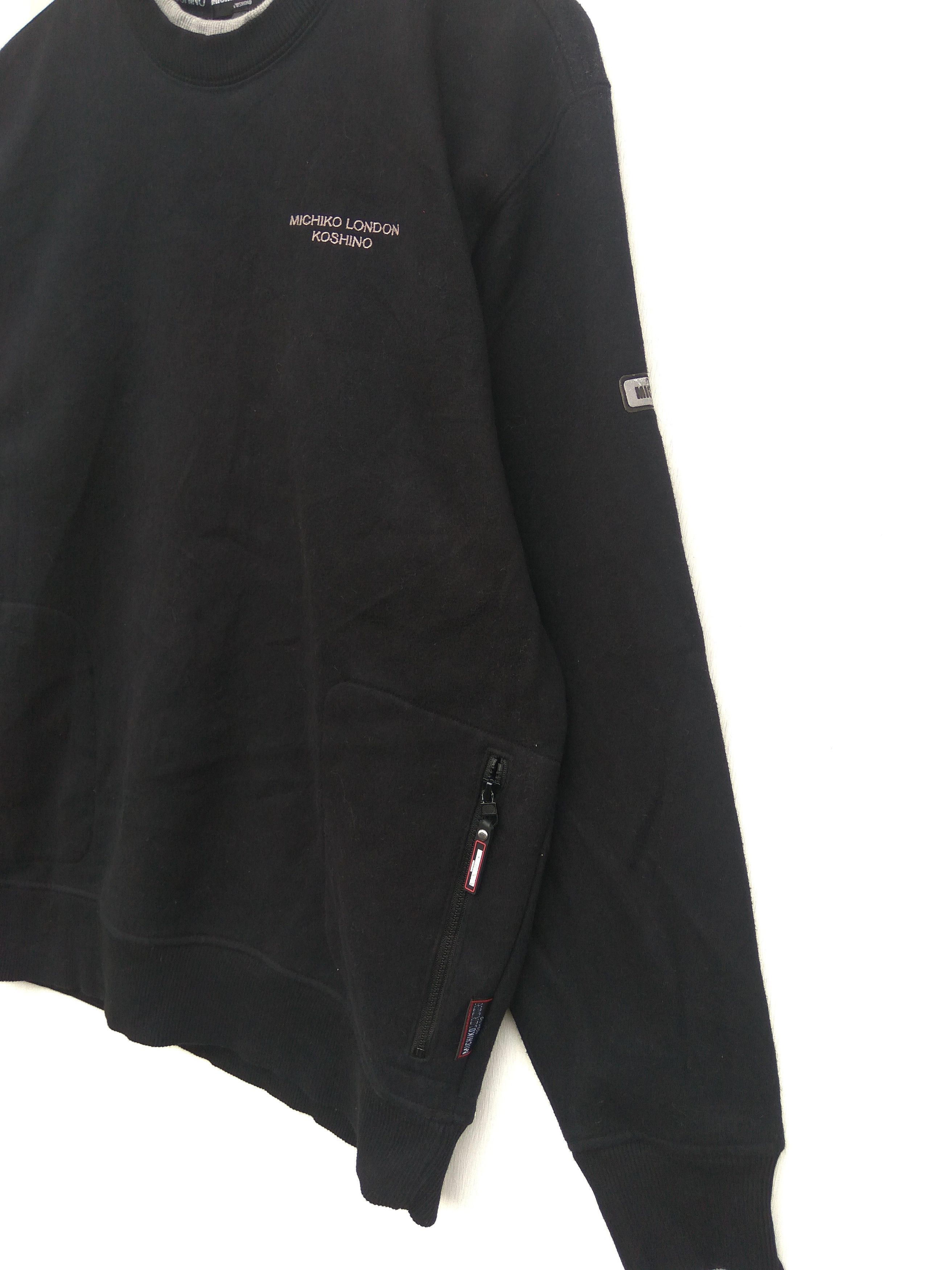 Michiko Koshino 🔥 Michiko London Koshino sweatshirt spell out jumper Size US L / EU 52-54 / 3 - 5 Thumbnail